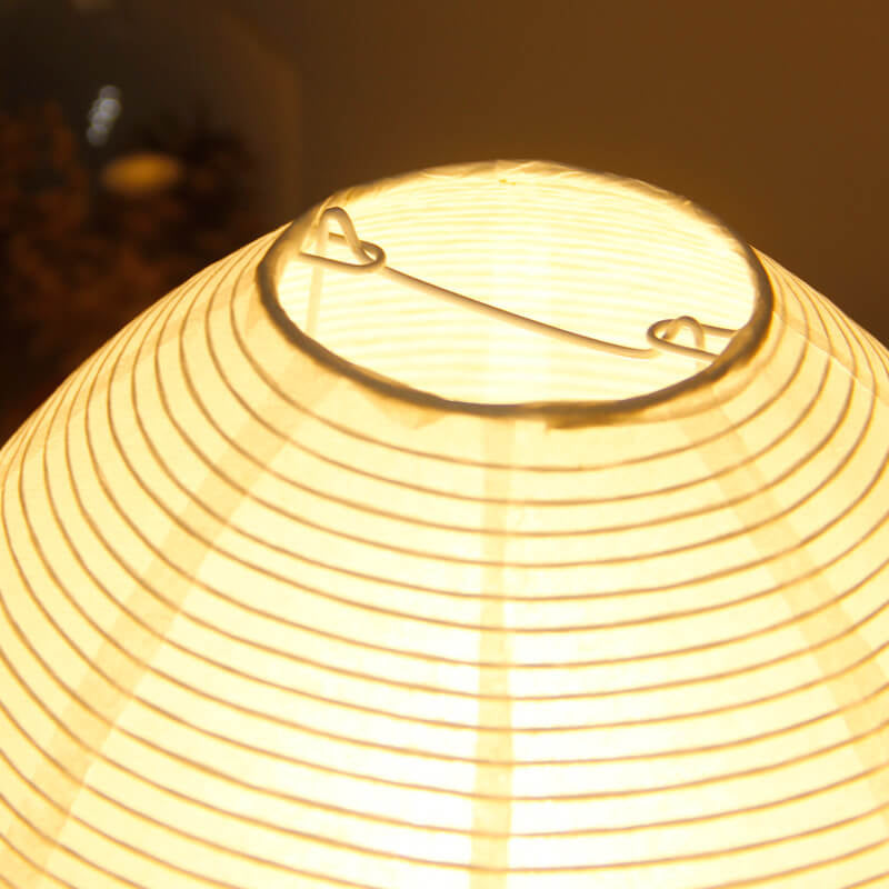Nordic Minimalist Xuan Paper Lantern 1-Light Table Lamp Lumendat