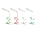 Lumendat Modern Folding Dual Lamp Plug-In Station Table Lamp Lumendat