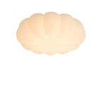 Contemporary Nordic Pe Shade Kid's Flowers LED Flush Mount Ceiling Light for Bedroom BulbSquare
