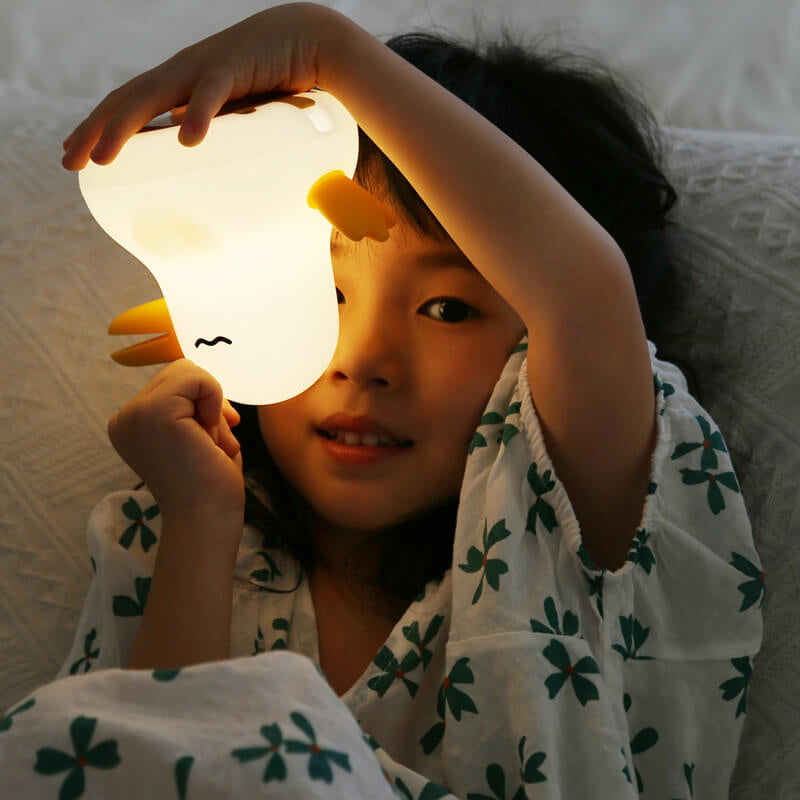 Lumendat Cartoon Kiwi Bird Silicone Rechargeable Timer Dimmable LED Decorative Table Lamp Lumendat