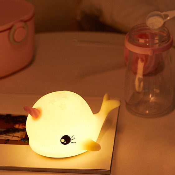 Lumendat Modern Creative Unicorn Silicone LED Pat Night Light Table Lamp Lumendat