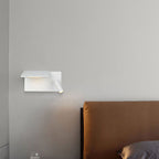 Nordic Minimalist Square Flat Spotlight LED Reading Wall Sconce Lamp