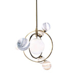 Lumendat Contemporary Creative Glass Balls 7-Light Chandelier For Bedroom Lumendat