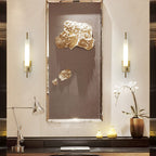 Modern Luxury Long Glass Column Design LED Wall Sconce Lamp Lumendat