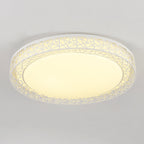 Modern Creative Round Bird's Nest Iron LED Flush Mount Ceiling Light