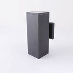 Modern Minimalist Square Column LED Luminous Outdoor Waterproof Wall Sconce Lamp Lumendat