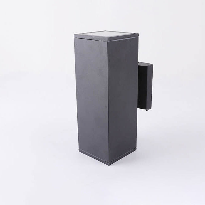 Modern Minimalist Square Column LED Luminous Outdoor Waterproof Wall Sconce Lamp Lumendat