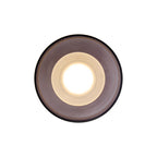Nordic Vintage Round Hardware Glass LED Wall Sconce Lamp