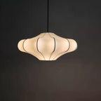 Nordic Simple Wrought Silk Lantern 1-light Pendant Light BulbSquare