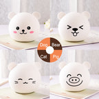 Lumendat Cartoon Animal Colorful Silicone LED Night Light Table Lamp Lumendat
