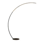 Fishing Rod Shaped 1-Light Arc Circular LED Floor Lamps Lumendat