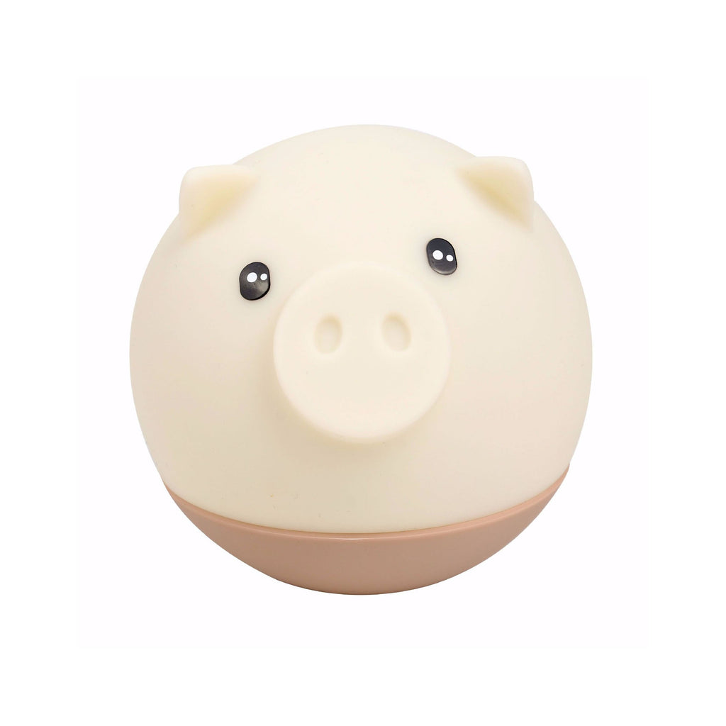 Lumendat Cartoon Creative Piggy Round Silicone LED Kids Night Light Table Lamp Lumendat