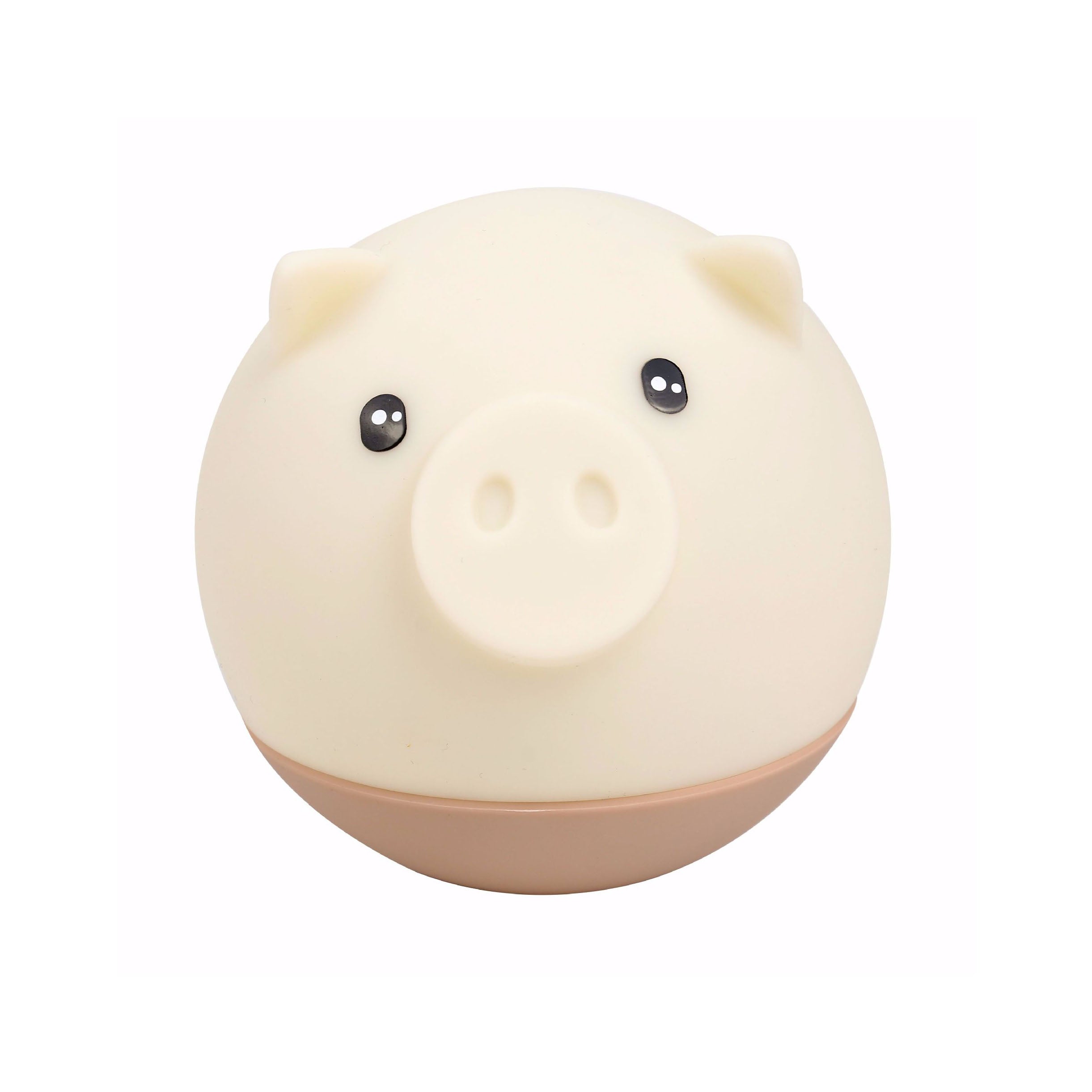 Lumendat Cartoon Creative Piggy Round Silicone LED Kids Night Light Table Lamp Lumendat