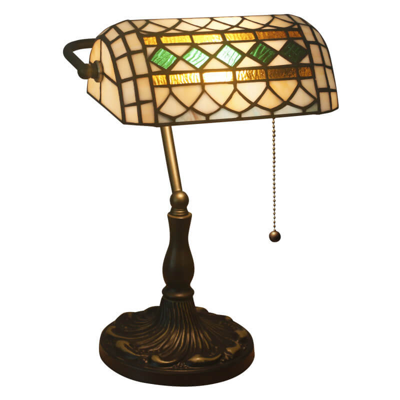 European Vintage Tiffany 1-Light Table Lamp Lumendat