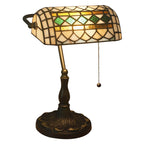 European Vintage Tiffany 1-Light Table Lamp Lumendat