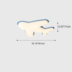 Lumendat Contemporary Creative Cartoon PE Plane LED Flush Mount Ceiling Light For Living Room Lumendat