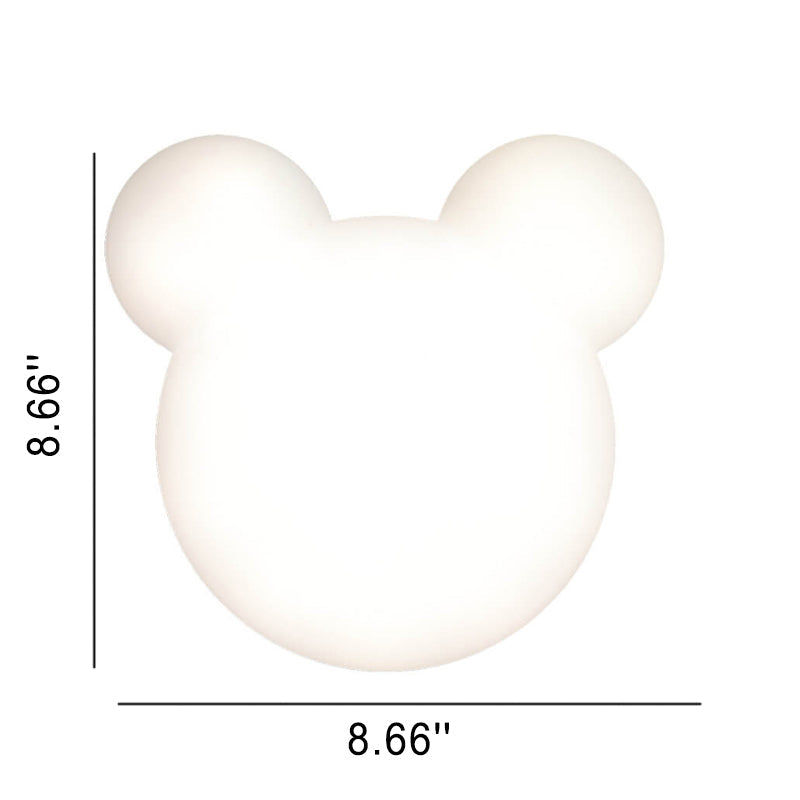 Lumendat Cartoon Minimalist Bear Shape LED Wall Sconce Lamp Lumendat
