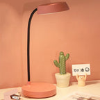 Nordic Minimalist Round Plate LED Touch Eye Protection USB Desk Lamp Lumendat