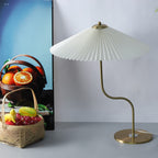 Retro Pleated Umbrella Shaped 1-Light Decorative Table Lamp Lumendat