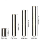 Modern Solar Waterproof Acrylic Long Strip LED Outdoor Wall Sconce Lamp Lumendat