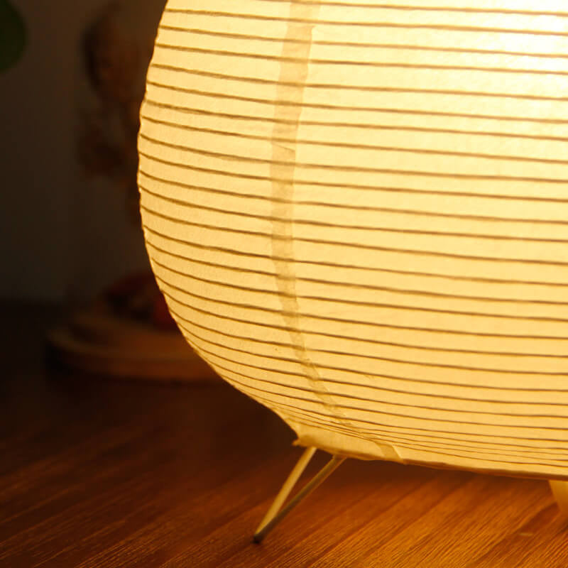 Nordic Minimalist Xuan Paper Lantern 1-Light Table Lamp Lumendat