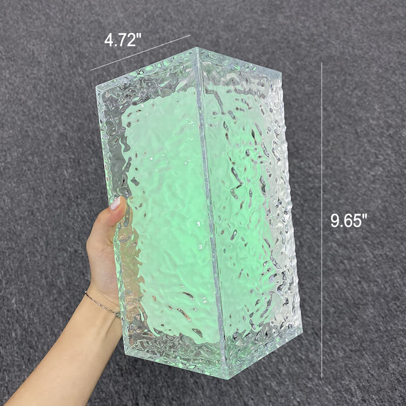 Creative Ice Cube Acrylic RGB LED Decorative Table Lamp Lumendat