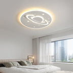 Lumendat Creative Cartoon Planet Star LED Round Flush Mount Ceiling Light Lumendat