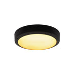 Outdoor Simple Round Octagon Aluminum Waterproof LED Flush Mount Ceiling Light BulbSquare