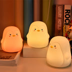Lumendat Cartoon Penguin Silicone USB LED Kids Night Light Table Lamp Lumendat