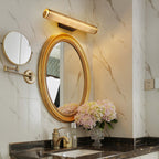 Modern Luxury Vanity  Grid Column Hardware Acrylic LED Wall Sconce Lamp