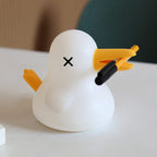 Lumendat Cartoon Kiwi Bird Silicone Rechargeable Timer Dimmable LED Decorative Table Lamp Lumendat