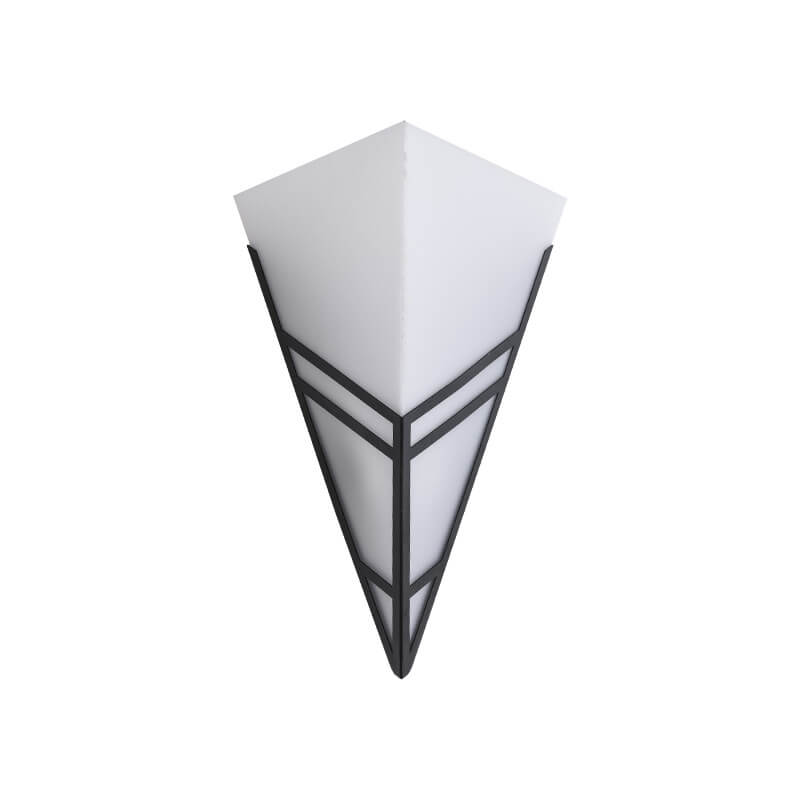 Nordic Creative Iron Triangles Geometry 1-Light Wall Sconce Lamp Lumendat