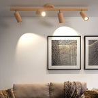 Simple Log Spotlight Track LED Semi-Flush Mount Ceiling Light Lumendat