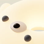 Lumendat Adorable Cream Style Cartoon Seal LED Kids Flush Mount Ceiling Light Lumendat