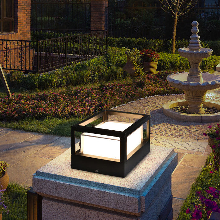Industrial Waterproof Aluminum Cylinder LED Outdoor Lawn Landscape Light Lumendat