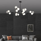 Modern Creative Magic Bean Branch Glass 12/18/24 Light Chandelier Lumendat