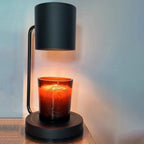 Contemporary Nordic Iron Cylinder Shade 1-Light Melting Wax Table Lamp For Study Lumendat