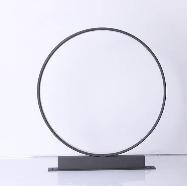 Outdoor Waterproof Acrylic Lampshade Aluminum Ring Design LED Lawn Light Lumendat