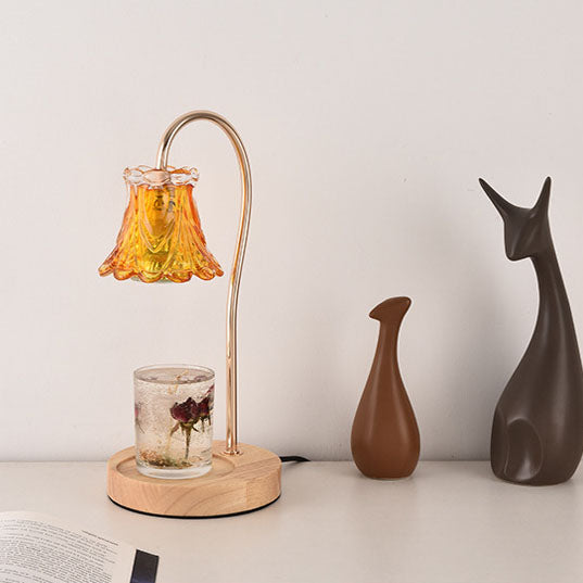 Nordic Classical Bellflower 1-Light Melting Wax Table Lamp Lumendat