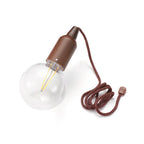 Retro Portable Waterproof Wood Round Cone Battery USB 1-Light Camping Outdoor Light Lumendat