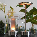 Nordic Vintage Aluminum Acrylic USB Rechargeable Night Light Table Lamp Lumendat