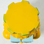 Lumendat Contemporary Creative Pineapple Design Resin Kids Low Stool For Living Room Lumendat
