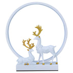 Nordic Creative Circle Deer USB LED Night Light Table Lamp Lumendat