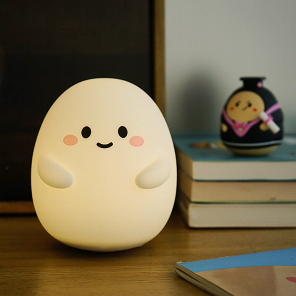 Lumendat Creative Cartoon Egg Silicone USB LED Kids Night Light Table Lamp Lumendat