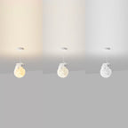 Contemporary Creative Resin Animal Rabbit Moon 1-light Kids Pendant Light for Living Room BulbSquare