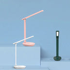 Modern Double Folding Eye Care Wireless Rechargeable LED Desk Lamp Lumendat