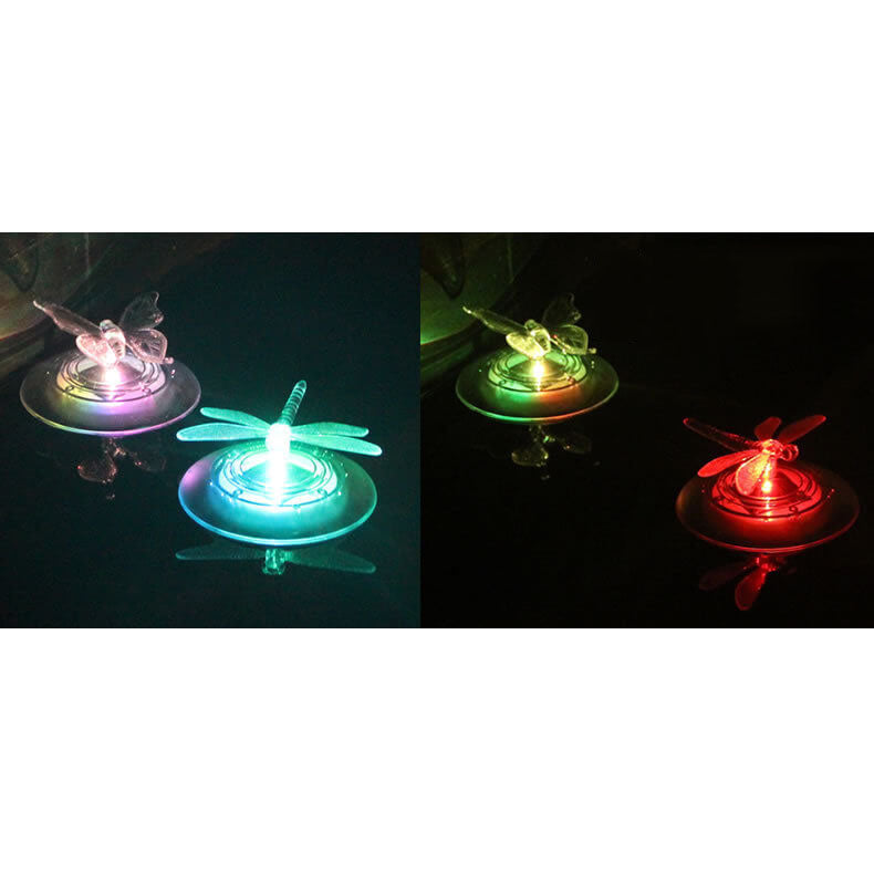 Solar Outdoor Water Floating Lights Colorful Gradient LED Garden Decorative Pool Lights Lumendat