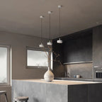 Nordic Minimalist Dome Aluminum LED Retractable Pendant Light Lumendat