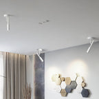 Minimalist Spotlight Rotatable LED Semi-Flush Mount Ceiling Light Lumendat