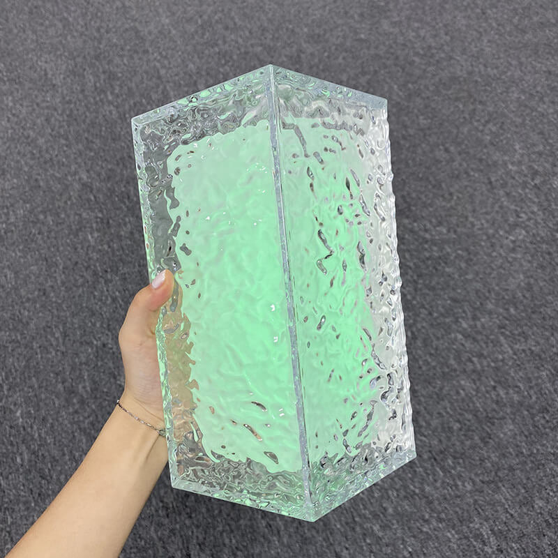 Creative Ice Cube Acrylic RGB LED Decorative Table Lamp Lumendat